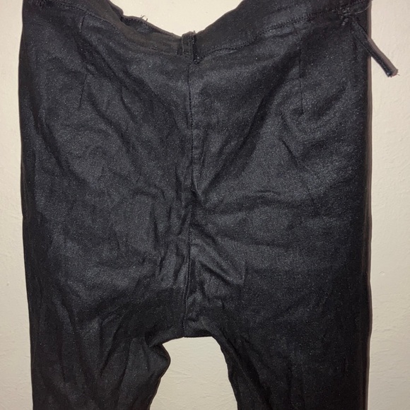 Fashion nova stretchy black pants with zippers . All functional .must be bundle! - Picture 3 of 3